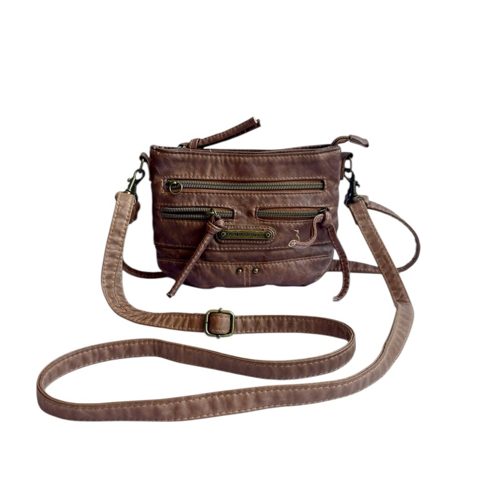 Brown Crossbody Bag Stone Mountain